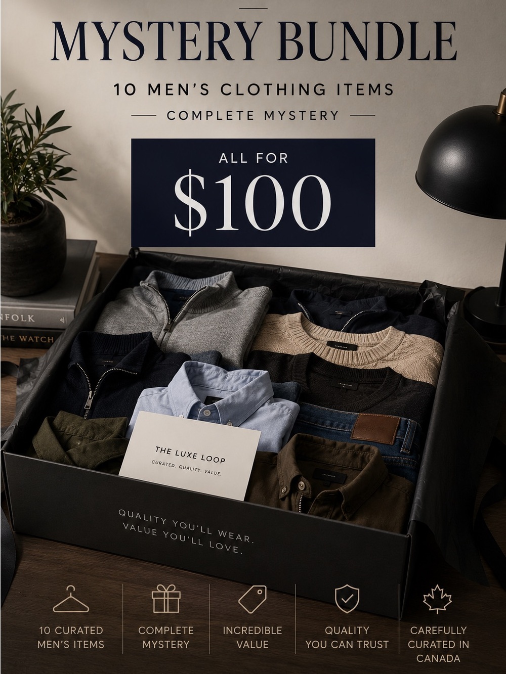 Mystery Men's Clothing Bundle